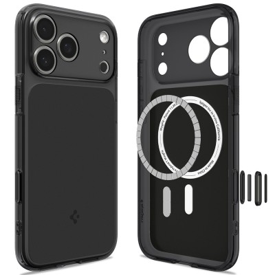Funda Spigen Ultra Hybrid T MagSafe iPhone 18 Pro/17 Pro | Negro Mate
